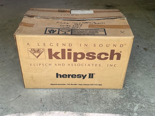 One original box - original, klipsch